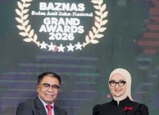 Gubernur Mirza Kembali Raih Grand BAZNAS Awards 2026, Perkuat Ekosistem Zakat Produktif di Lampung