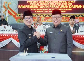 DPRD dan Pemkab Lampura Siap Bahas 12 Raperda Prioritas di Tahun 2027