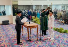 Gubernur Lampung Lantik M. Galang Putra Rahman sebagai Wakil Bupati Way Kanan