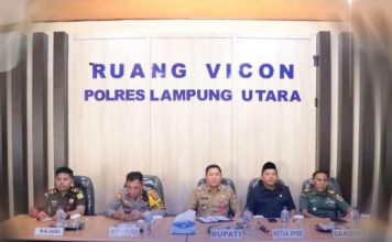 Atasi Kelangkaan BBM dan Narkoba, Pemkab Bersama Forkopimda Lampung Utara Bentuk Tim Terpadu